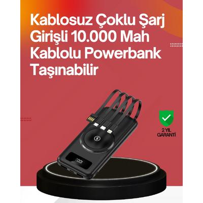 22.5w Hızlı + 15w Kablosuz Şarj – Akıllı Powerbank İle Her An Enerji