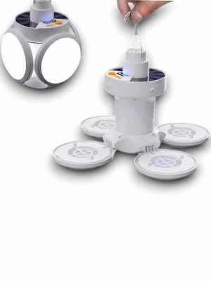 5 Kanatlı Solar Lamba