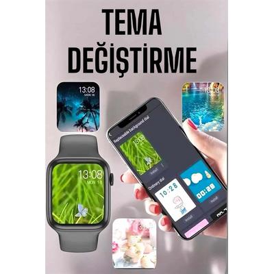 Akıllı Saat Amoled Ekran Yeni Nesil Bluetooth Bağlantılı
