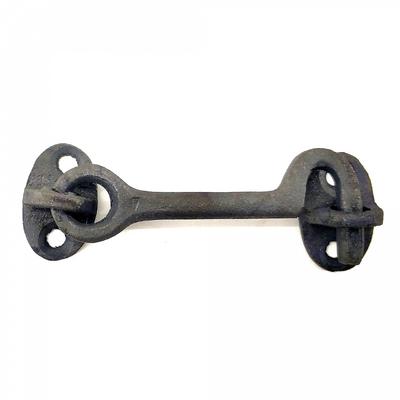 Antika Tarz Dekoratif Pirinç  Çengeli - 8,5cm, Oksit