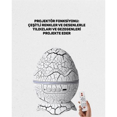 Bluetooth Hoparlör Özellikli 7 Renkli Gece Aydınlatması