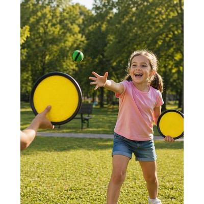 Catch Ball Set 2 Kişilik Top Yakalama Oyunu Çocuk Aktivite Seti