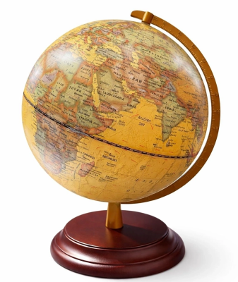 Dekoratif Işıklı Masa Üstü Dünya Küre Alk5261