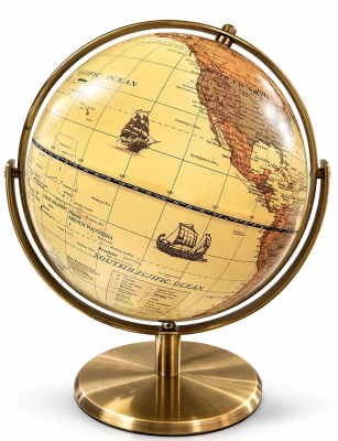 Dekoratif Masa Üstü Dünya Küre Alk5258