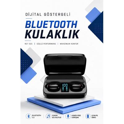 Dijital Göstergeli Bluetooth Kulaklık Kablosuz Tws Stereo Bluetooth 5.0