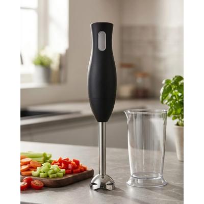 El Blenderı Paslanmaz Çelik Metal Ayaklı Ergonomik Tasarımlı Mutfak Blender