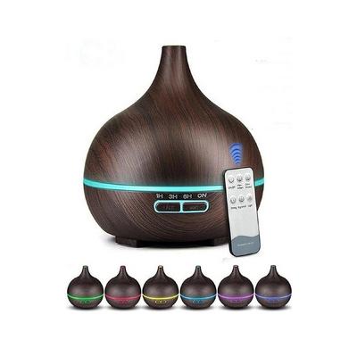 Hava Nemlendirici 7 Led Işıklı Aromatik Oda Kokusu 550 Ml Kahve Aroma Difüzörü Buhar Makinası