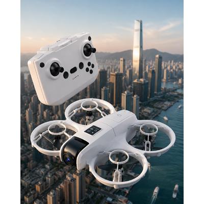 Işıklı Mini Drone Çift Batarya Ve Yedek Pervane Setli