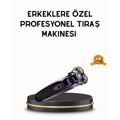 Kompakt Şarjlı Saç Sakal Tıraş Makinesi Kuru Kullanım Özellikli