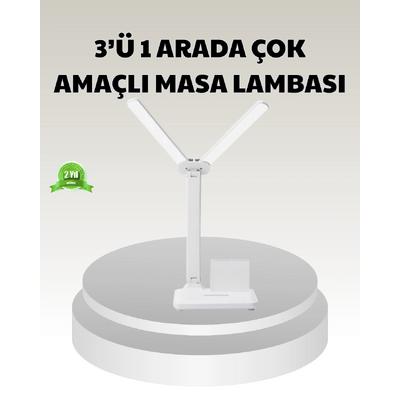 Led Işıklı Masa Lambası – Göz Yormayan, Kısılabilir Ve Esnek Başlıklı