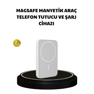 Manyetik Kablosuz Powerbank – İphone 12/13/14/15 Uyumlu, Hızlı Şarjlı, Ultra Hafif