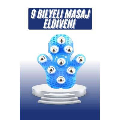 Masaj Aleti El Şeklinde Omuz Bacak Bilyeli Masaj Eldiveni El Şekilli