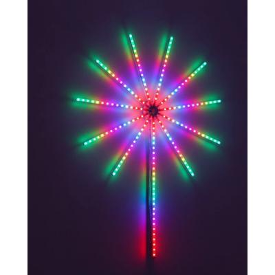 Modüler Rgb Led Duvar Işığı Havai Fişek Efektli Uzaktan Kumandalı