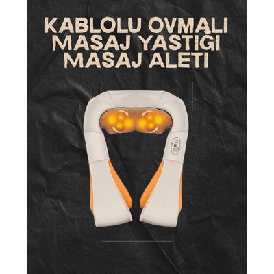 Ovmalı Isıtmalı Elektrikli Masaj Aleti – Boyun, Sırt, Bel, Omuz Ve Bacak İçin Profesyonel Masaj Aleti