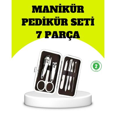 Paslanmaz Çelik Kişisel Bakım Seti – 7 Parça