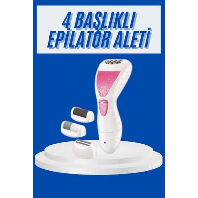 Profesyonel 4in1 Çok Amaçlı Epilasyon Aleti Şarjlı Pratik Taşınabilir