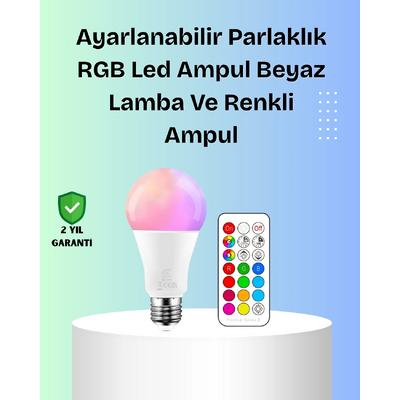 Rgbw Teknolojili Akıllı Led Ampul, Zamanlayıcılı