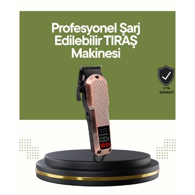 Şarjlı Saç Kesme Makinesi – 4 Kademeli Ayar, Lcd Ekran Ve Hızlı Şarj Desteği