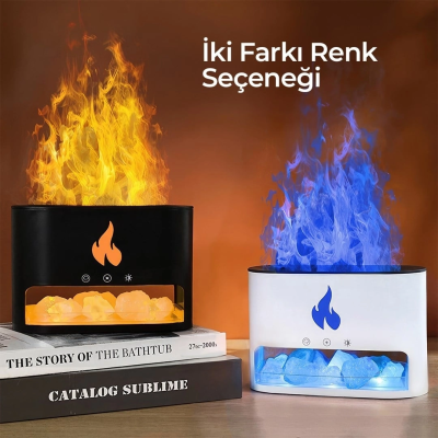 Simülasyon Şömine Buhar Makinesi