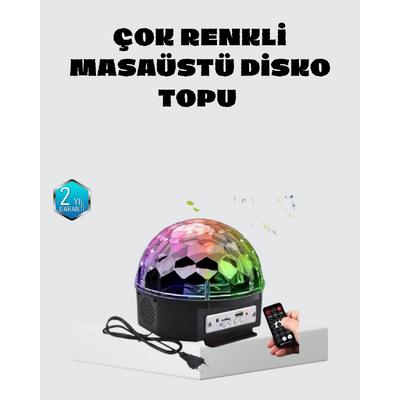 Taşınabilir Mini Disko Topu Lamba – Müzikle Senkronize Işık Efekti Ve Parti Atmosferi