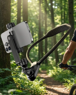 Telefon Boyun Tutucu Birinci Kişi Çekim İçin Esnek Ve Dayanıklı Tasarım