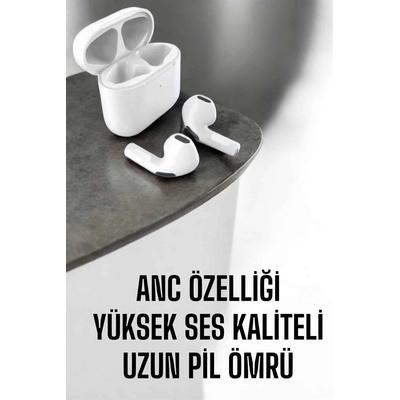 Yeni Nesil Pro Bluetooth Kulaklık Uzun Pil Ömrü Beyaz