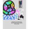 10 Metre Telefon Kontrollü Smart Şerit Led Usb Rgb Kumandalı