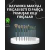 13'lü Fiber Kıllı Yumuşak Makyaj Fırçası Seti Taşınabilir Ve Ergonomik Tasarım