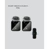 2’li Kablosuz Yaka Mikrofonu Type-c Ve Lightning Uyumlu Profesyonel Set