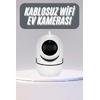 360° Full Hd Akıllı Kamera Hareket Sensörlü Wifi Kamera Çocuk Güvenlik Kamerası