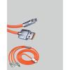 Çinko Alaşımlı Uçlu 120 w Şarj Kablosu – Dolaşmaya Dayanıklı 1,2 m Usb Kablo