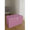 Çok Amaçlı Düzenleyici Kutu Organizer Cırt Cırtlı Hurç Mega Plus Boy 40cm X 30cm X 70cm (3 Adet)
