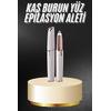 Kaş Bıyık Tüy Epilasyon Aleti Pilli Yüz Kaş Epilatör Kıl Tüy Alma Epilasyon