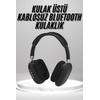 Kulak Üstü Kablosuz Bluetooth Kulaklık Yumuşak Süngerli Sd Kart Girişli