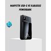 Manyetik Güç Bankası 15w Kablosuz 20w Pd Hızlı Şarj