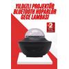 Masa Ve Gece Lambası Renkli Projektör Işıklı Disko Topu Bluetooth Hoparlör