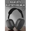 P9 Plus Hi-fi Ses Kalitesi Ayarlanabilir Mikrofonlu Bluetooth Kulaklık Siyah