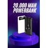 Powerbank 20.000 Mah Hızlı Şarj Özellikli Taşınabilir Usb Girişli