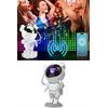 Projeksiyon Astronot Lamba Speaker Sevimli Astronot Bluetooth Hoparlör