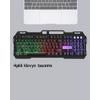 Rgb Aydınlatmalı Klavye Mouse Seti – Usb Bağlantılı, Türkçe Q, Ayarlanabilir Dpı, Ergonomik Yapı