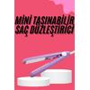 Saç Düzleştirici Pürüzsüz Parlaklık Seyahat Tipi Taşınabilir Seramik Kaplama