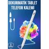 Tablet Kalemi İos Android Windows Uyumlu Yedek Uçlu Universal Çizim Kalemi