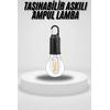 Taşınabilir Askılı Ampul Kamp Lambası Askılı Type-c Şarjlı Bahçe Lambası
