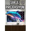 Taşınabilir Sinema Oyun Projektörü Akıllı Projeksiyon Android 11