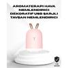 Ultrasonik Hava Nemlendirici 200 Ml Aroma Difüzör Led Işıklı Sessiz