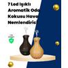Usb Şarjlı 7 Renk Led Işıklı Sessiz Çalışan Mini Hava Nemlendirici