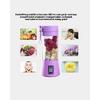 Usb Şarjlı Portatif Blender 380ml Çelik 304 Bıçaklı Mobil Smoothie Maker
