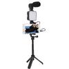 Video Making Kit Telefon Tutucu Vlog Video Mini Led Işıklı