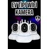 Wifi Kamerası Çift Yönlü Bebek Güvenlik Kamerası Gece Görüşlü