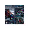 Y13 Motor Kask Kulaklık Rgb Modlu Radyolu Motosiklet Kulaklık 5.3 Bluetooth Intercom